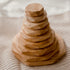 QTOYS - Natural Wooden Stacking Stones - Set of 10